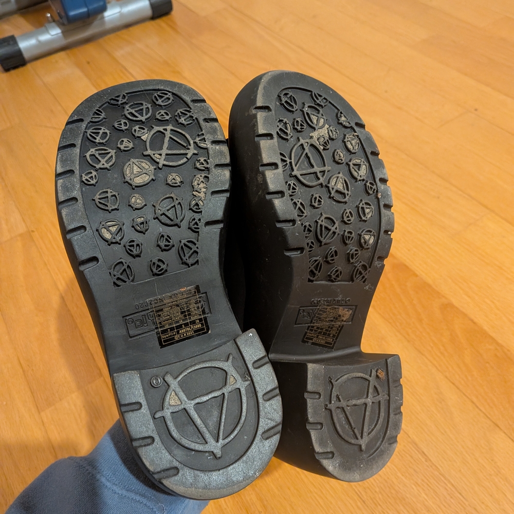 Black Platform Mules - image 7